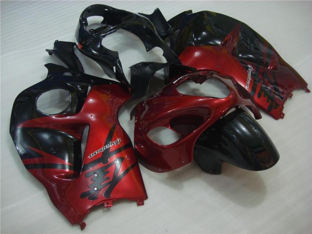 Carénages Suzuki GSXR 1300 Hayabusa 96-07 - Rouge Noir Carénages Suzuki GSXR 1300 Hayabusa 96-07 - Rouge Noir