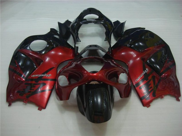 Carénages Suzuki GSXR 1300 Hayabusa 96-07 - Rouge Noir Carénages Suzuki GSXR 1300 Hayabusa 96-07 - Rouge Noir