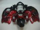 Carénages Suzuki GSXR 1300 Hayabusa 96-07 - Rouge Noir Carénages Suzuki GSXR 1300 Hayabusa 96-07 - Rouge Noir