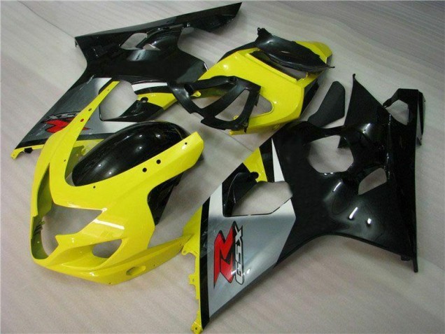 Carénages Suzuki GSXR 600 / 750 K4 04-05 - Jaune Noir Carénages Suzuki GSXR 600 / 750 K4 04-05 - Jaune Noir