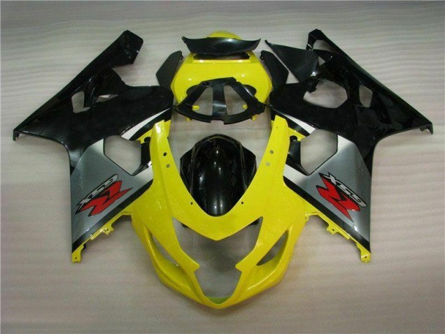 Carénages Suzuki GSXR 600 / 750 K4 04-05 - Jaune Noir Carénages Suzuki GSXR 600 / 750 K4 04-05 - Jaune Noir