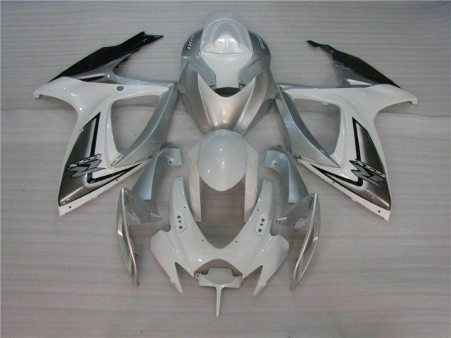 Carénages Suzuki GSXR 600 / 750 K6 06-07 - Blanc Argent Carénages Suzuki GSXR 600 / 750 K6 06-07 - Blanc Argent