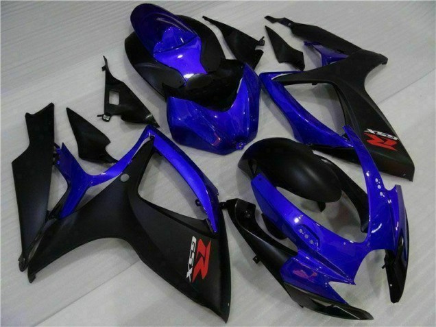 Carénages Suzuki GSXR 600 / 750 K6 06-07 - Bleu Noir Carénages Suzuki GSXR 600 / 750 K6 06-07 - Bleu Noir