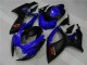 Carénages Suzuki GSXR 600 / 750 K6 06-07 - Bleu Noir Carénages Suzuki GSXR 600 / 750 K6 06-07 - Bleu Noir