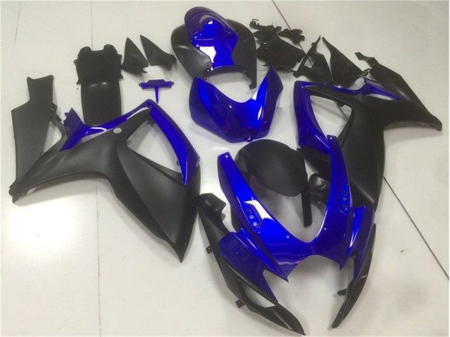 Carénages Suzuki GSXR 600 / 750 K6 06-07 - Noir Bleu Carénages Suzuki GSXR 600 / 750 K6 06-07 - Noir Bleu