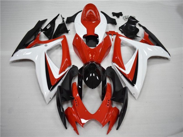 Carénages Suzuki GSXR 600 / 750 K6 06-07 - Rouge Noir Carénages Suzuki GSXR 600 / 750 K6 06-07 - Rouge Noir