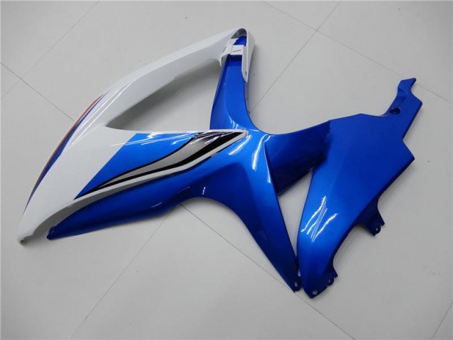 Carénages Suzuki GSXR 600 / 750 K8 08-10 - Blanc Bleu Carénages Suzuki GSXR 600 / 750 K8 08-10 - Blanc Bleu