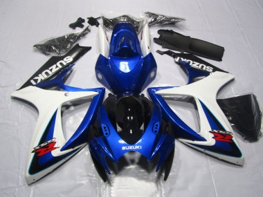Carénages Suzuki GSXR 600 K6 06-07 - Bleu Blanc