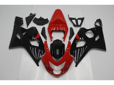 Carénages Suzuki GSXR 750 K4 04-05 - Rouge Noir