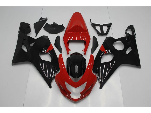 Carénages Suzuki GSXR 750 K4 04-05 - Rouge Noir Carénages Suzuki GSXR 750 K4 04-05 - Rouge Noir