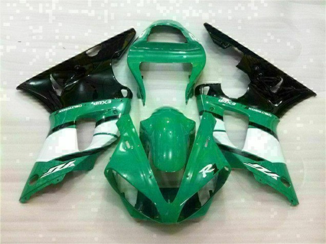 Carénages Yamaha R1 00-01 - Vert
