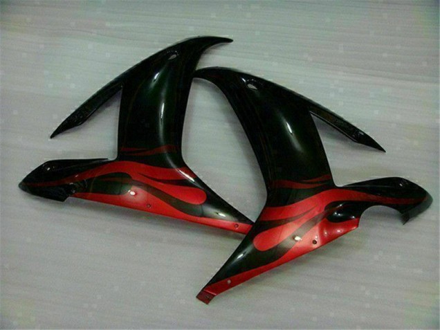 Carénages Yamaha R1 02-03 - Noir Rouge Carénages Yamaha R1 02-03 - Noir Rouge