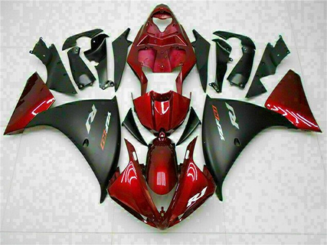 Carénages Yamaha R1 09-11 - Rouge Noir Carénages Yamaha R1 09-11 - Rouge Noir