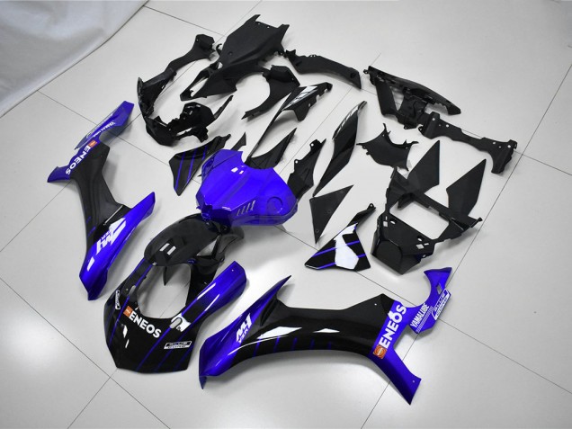 Carénages Yamaha R1 15-19 - Bleu Noir