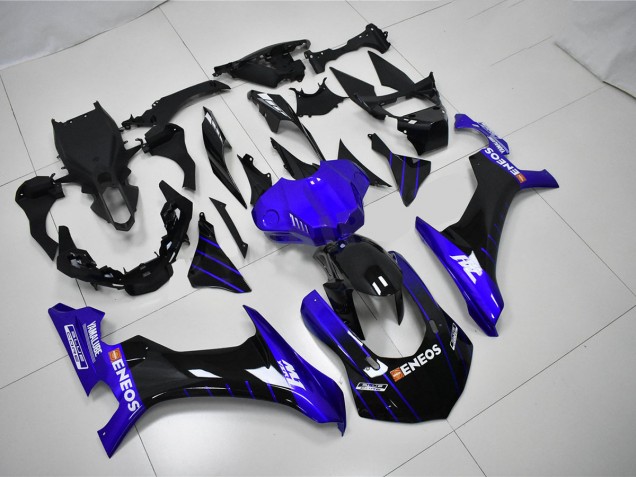 Carénages Yamaha R1 15-19 - Bleu Noir