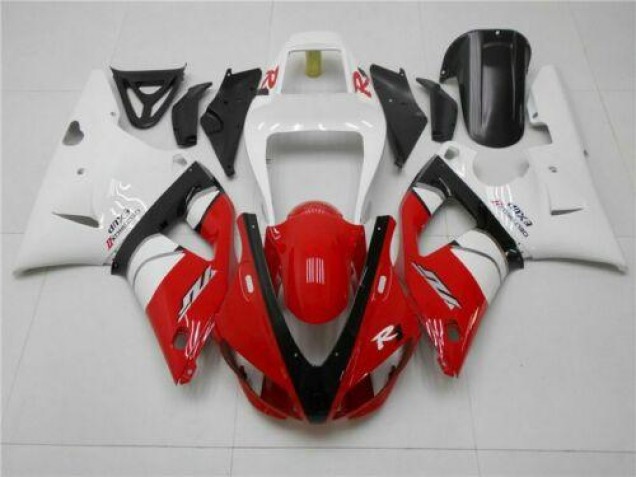 Carénages Yamaha R1 98-99 - Rouge Blanc Carénages Yamaha R1 98-99 - Rouge Blanc