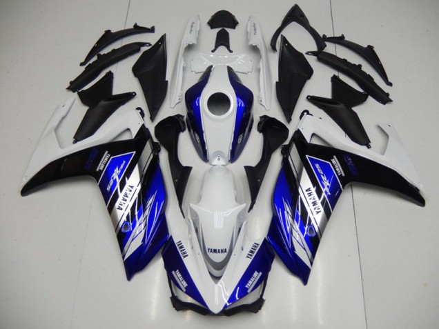 Carénages Yamaha R3 15-22 - Bleu Blanc Carénages Yamaha R3 15-22 - Bleu Blanc