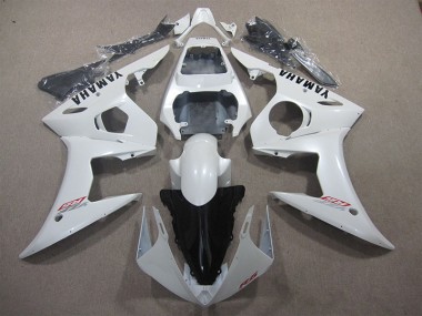 Carénages Yamaha R6 03-05 - Blanc