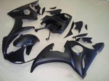 Carénages Yamaha R6 03-05 - Noir Mat