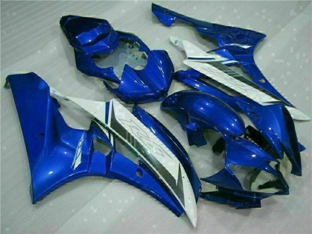 Carénages Yamaha R6 06-07 - Bleu Blanc Carénages Yamaha R6 06-07 - Bleu Blanc