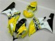 Carénages Yamaha R6 06-07 - Jaune Blanc Noir
