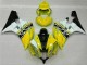Carénages Yamaha R6 06-07 - Jaune Blanc Noir