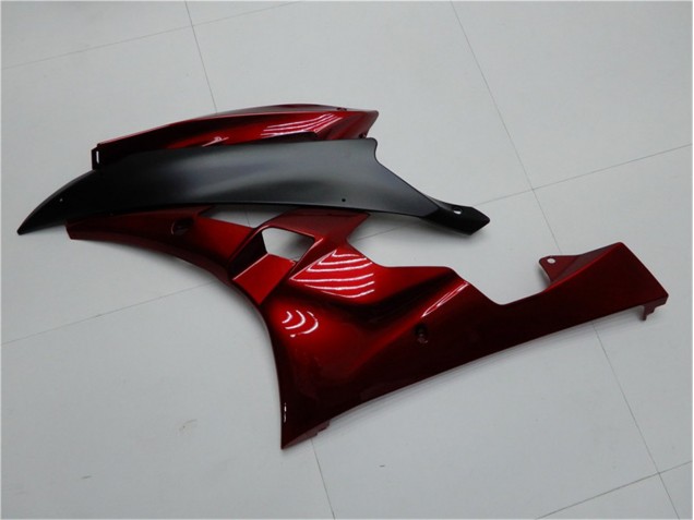 Carénages Yamaha R6 06-07 - Rouge Noir Carénages Yamaha R6 06-07 - Rouge Noir