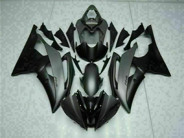 Carénages Yamaha R6 08-16 - Gris Noir Carénages Yamaha R6 08-16 - Gris Noir