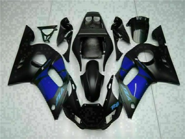 Carénages Yamaha R6 98-02 - Bleu Noir