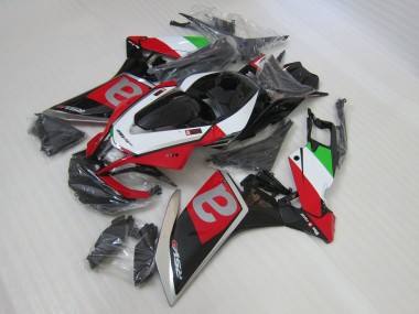 Carrosserie Aprilia RSV4 09-15 - Noir Rouge