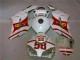 Carrosserie Honda CBR 1000 RR 04-05 - Blanc Rouge Carrosserie Honda CBR 1000 RR 04-05 - Blanc Rouge