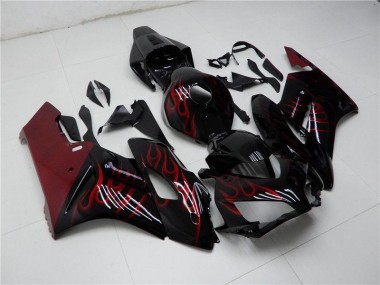 Carrosserie Honda CBR 1000 RR 04-05 - Rouge Noir