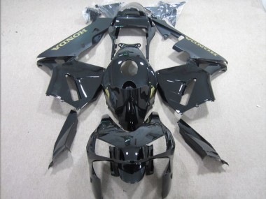 Carrosserie Honda CBR 600 RR 03-04 - Noir Or Décalque