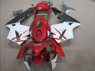 Carrosserie Honda CBR 600 RR 03-04 - Rouge Blanc