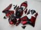Carrosserie Honda CBR 600 RR 03-04 - Rouge Noir Carrosserie Honda CBR 600 RR 03-04 - Rouge Noir