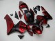 Carrosserie Honda CBR 600 RR 03-04 - Rouge Noir Carrosserie Honda CBR 600 RR 03-04 - Rouge Noir