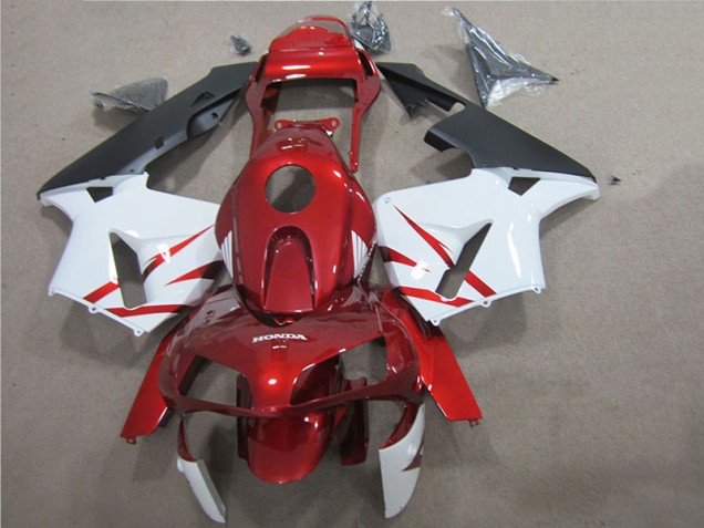 Carrosserie Honda CBR 600 RR 05-06 - Rouge Blanc Carrosserie Honda CBR 600 RR 05-06 - Rouge Blanc