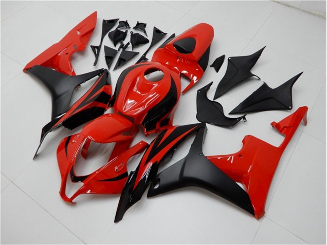 Carrosserie Honda CBR 600 RR 07-08 - Noir Rouge Carrosserie Honda CBR 600 RR 07-08 - Noir Rouge