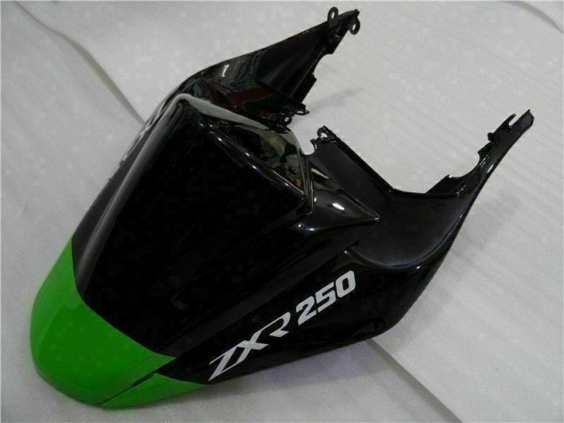 Carrosserie Kawasaki EX250 08-12 - Noir Vert Carrosserie Kawasaki EX250 08-12 - Noir Vert
