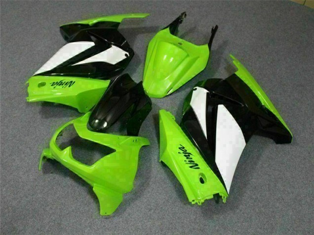 Carrosserie Kawasaki EX250 08-12 - Vert Noir Ninja Carrosserie Kawasaki EX250 08-12 - Vert Noir Ninja