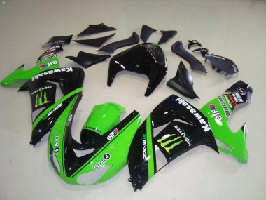 Carrosserie Kawasaki ZX10R 06-07 - Vert Monster