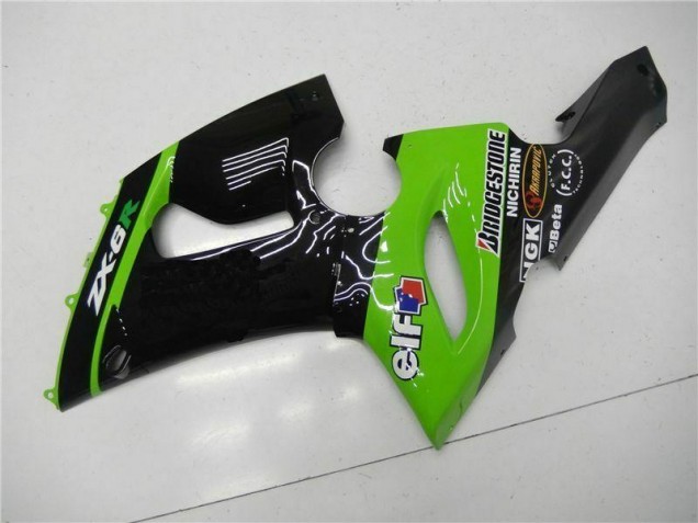 Carrosserie Kawasaki ZX6R 05-06 - Vert Carrosserie Kawasaki ZX6R 05-06 - Vert