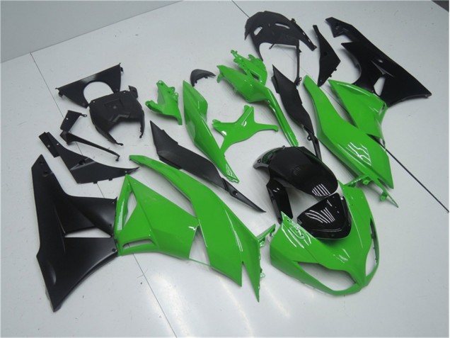 Carrosserie Kawasaki ZX6R 09-12 - Vert Noir Carrosserie Kawasaki ZX6R 09-12 - Vert Noir