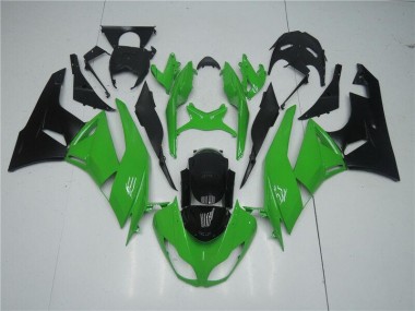 Carrosserie Kawasaki ZX6R 09-12 - Vert Noir
