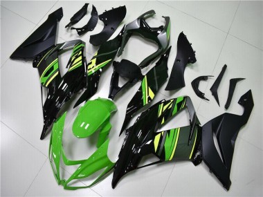 Carrosserie Kawasaki ZX6R 13-18 - Vert Noir