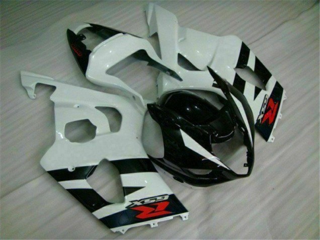 Carrosserie Suzuki GSXR 1000 K3 03-04 - Blanc Noir Carrosserie Suzuki GSXR 1000 K3 03-04 - Blanc Noir