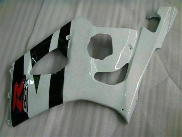 Carrosserie Suzuki GSXR 1000 K3 03-04 - Blanc Noir Carrosserie Suzuki GSXR 1000 K3 03-04 - Blanc Noir