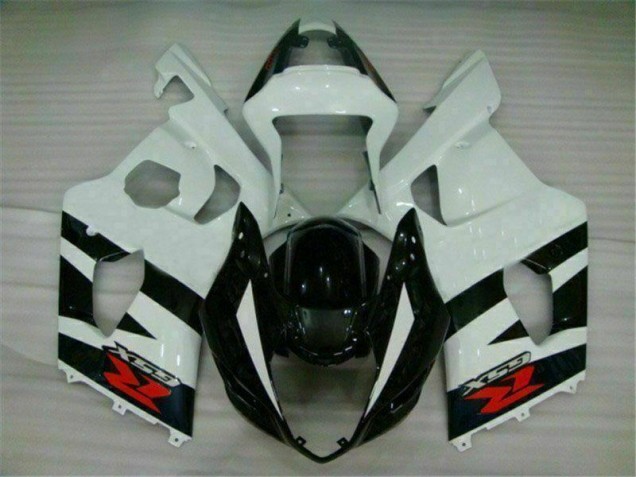 Carrosserie Suzuki GSXR 1000 K3 03-04 - Blanc Noir Carrosserie Suzuki GSXR 1000 K3 03-04 - Blanc Noir
