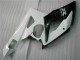 Carrosserie Suzuki GSXR 1000 K5 05-06 - Blanc Noir Carrosserie Suzuki GSXR 1000 K5 05-06 - Blanc Noir