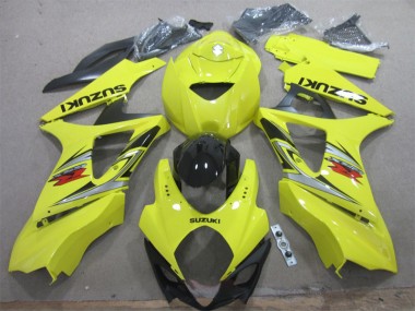 Carrosserie Suzuki GSXR 1000 K7 07-08 - Jaune Noir